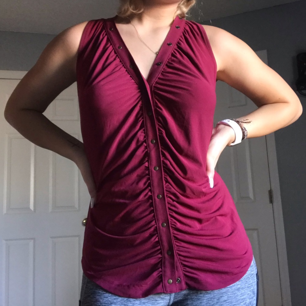 Red wine shirt